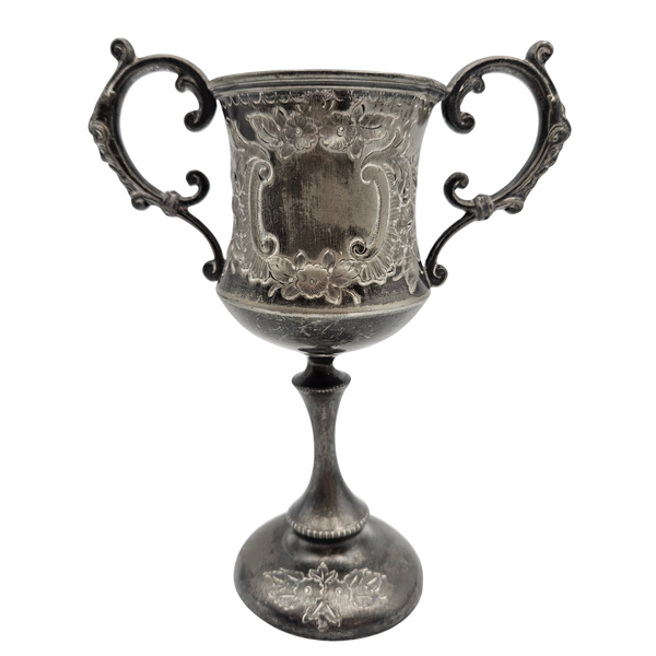 Antique Silver Plated Two Handled Trophy
