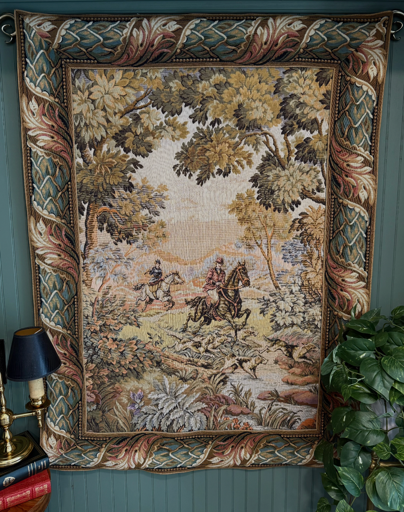 Hunt Scene Tapestry